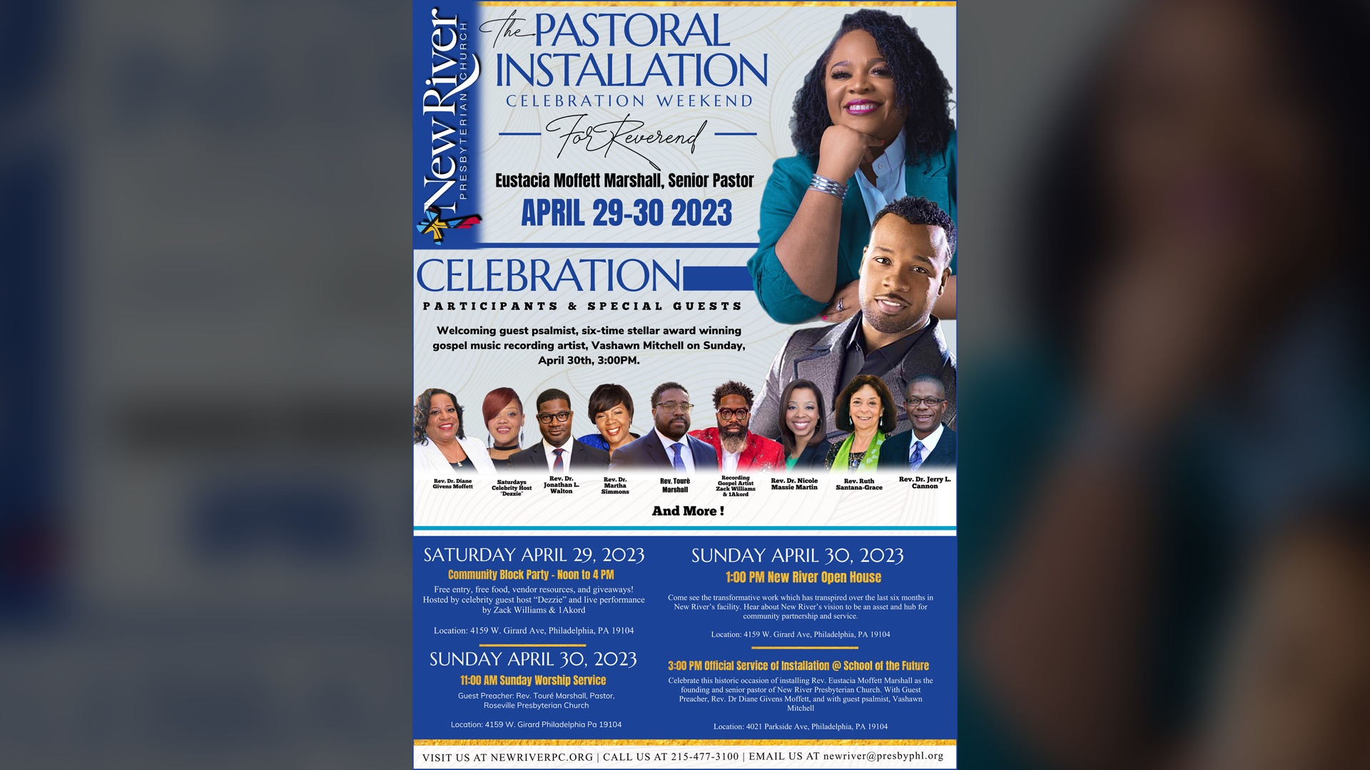 New River Presbyterian Church • Rev. Eustacia Moffett Marshall ...