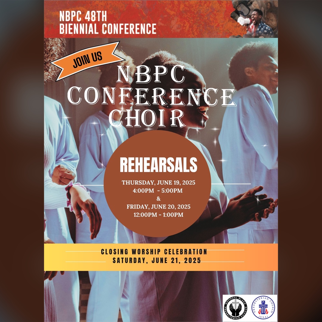 The National Black Presbyterian Caucus (NBPC) Conference Choir ...